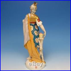 Royal Crown Derby Porcelain Early Goddess Figure Signed 9½ inches