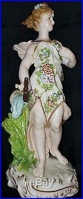 Royal Crown Derby Porcelain Figurine 18th century