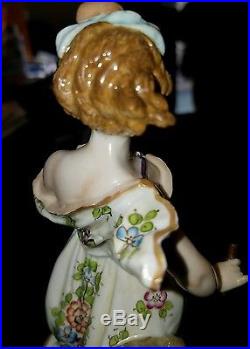 Royal Crown Derby Porcelain Figurine 19th century authentic