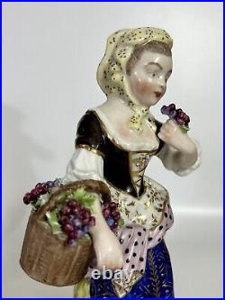 Royal Crown Derby Porcelain Figurines Four Seasons Allegorical c. 1790 Set/4 HTF