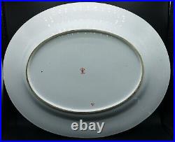 Royal Crown Derby Porcelain IMARI FLOW BLUE Platter Tray Number 2150, ca 1940