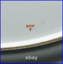 Royal Crown Derby Porcelain IMARI FLOW BLUE Platter Tray Number 2150, ca 1940