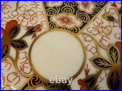 Royal Crown Derby Porcelain Imari 2451 Pattern Set of 13 Plates 8 3/4