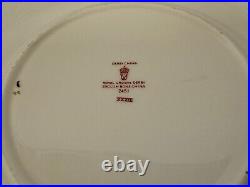 Royal Crown Derby Porcelain Imari 2451 Pattern Set of 13 Plates 8 3/4