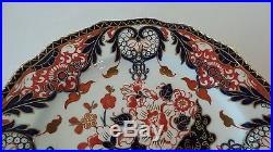 Royal Crown Derby Porcelain Imari Kings Pattern #383 9 Dinner Plate