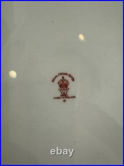 Royal Crown Derby Porcelain Luncheon Plate Border Imari Pattern No. 8450