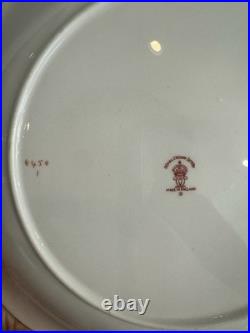 Royal Crown Derby Porcelain Luncheon Plate Border Imari Pattern No. 8450