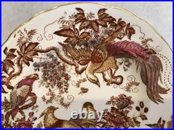 Royal Crown Derby Porcelain OLDE AVESBURY Bone China SALAD PLATE England 8 3/8