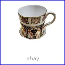 Royal Crown Derby Porcelain Old Imari Demitasse Coffee Cup for Women