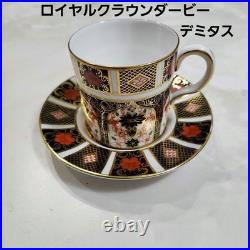 Royal Crown Derby Porcelain Old Imari Demitasse Coffee Cup for Women