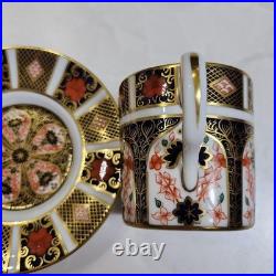 Royal Crown Derby Porcelain Old Imari Demitasse Coffee Cup for Women