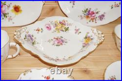 Royal Crown Derby Posies Lot of 17 Pieces-Cake Plate-Bowls-Square Basket++(G42)