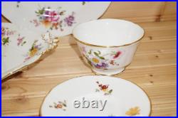 Royal Crown Derby Posies Lot of 17 Pieces-Cake Plate-Bowls-Square Basket++(G42)