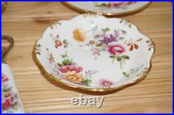 Royal Crown Derby Posies Lot of 17 Pieces-Cake Plate-Bowls-Square Basket++(G42)