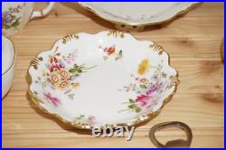 Royal Crown Derby Posies Lot of 17 Pieces-Cake Plate-Bowls-Square Basket++(G42)