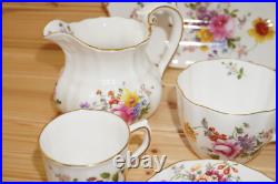 Royal Crown Derby Posies Lot of 17 Pieces-Cake Plate-Bowls-Square Basket++(G42)