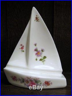 Royal Crown Derby Posies Yacht Paperweight, Excellent Condition, Extremely RARE