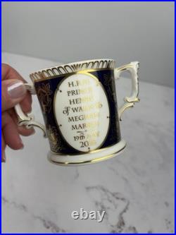 Royal Crown Derby Prince Henry (Harry) & Meghan Loving Cup Limited Edition