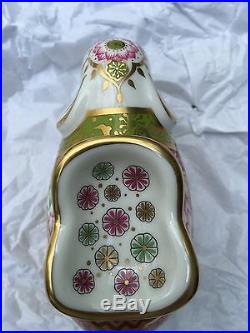 Royal Crown Derby RANI Mother Elephant Paperweight, Govier's pre-release, withBox