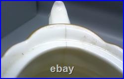 Royal Crown Derby RED AVES Coffee Pot with Lid (small flaw shown)