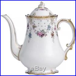 Royal Crown Derby ROYAL ANTOINETTE Coffee Pot Tea