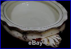 Royal Crown Derby ROYAL ANTOINETTE Covered Casserole/ Vegetable Bowl PRISTINE #1