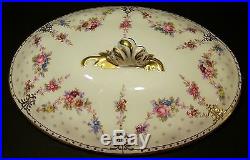 Royal Crown Derby ROYAL ANTOINETTE Covered Casserole/ Vegetable Bowl PRISTINE #1