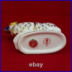 Royal Crown Derby Ram with Gold Stopper