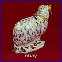 Royal Crown Derby Ram with Gold Stopper