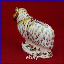 Royal Crown Derby Ram with Gold Stopper