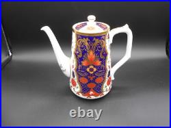 Royal Crown Derby Rare Coffee Pot, Cream and Sugar Mint