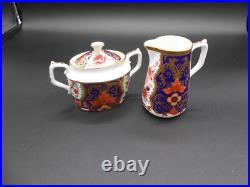 Royal Crown Derby Rare Coffee Pot, Cream and Sugar Mint