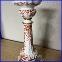 Royal Crown Derby Red Aves Candle Holder