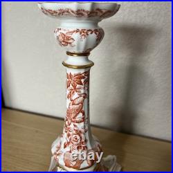 Royal Crown Derby Red Aves Candle Holder