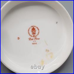 Royal Crown Derby Red Aves Medium Ginger Jar 7 2nd Quality FREE USA SHIPPING
