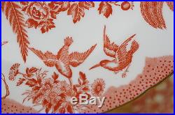 Royal Crown Derby Red Aves Set of (2) Dinner Plates, 10 1/2 Multi available