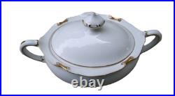 Royal Crown Derby Regency Coffee Pot- Sugar Bowl -Creamer a 1075