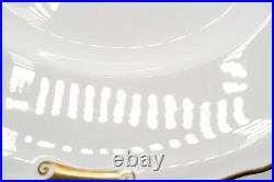 Royal Crown Derby Regency Dinner Plates Set of 12 10 5/8 FREE USA SHIPPING