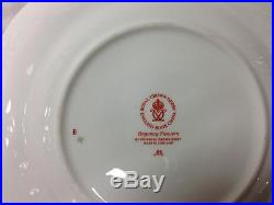 Royal Crown Derby Regency Flowers Dessert Plate 8 1/2 New Bone China