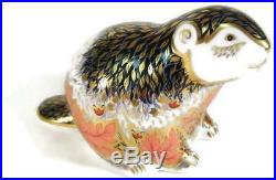 Royal Crown Derby Riverbank Beaver Special Collectors Event Signed by Designer