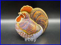 Royal Crown Derby Rooster Paperweight Bone China England