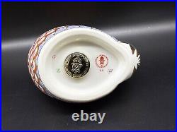 Royal Crown Derby Rooster Paperweight Bone China England