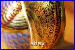 Royal Crown Derby Rooster Paperweight Fine English Bone China Figurine