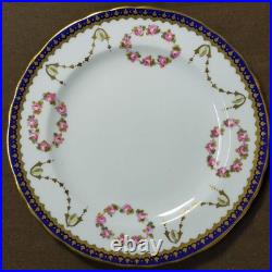 Royal Crown Derby Rose Garland Cup Saucer Trio