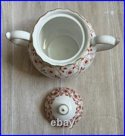 Royal Crown Derby Rougemont Tea Pot/Creamer/Sugar Bowl made in England beautiful