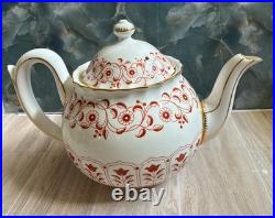 Royal Crown Derby Rougemont Tea Pot/Creamer/Sugar Bowl made in England beautiful