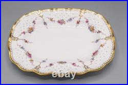 Royal Crown Derby Royal Antoinette 15 Serving Platter 2nd Quality