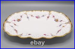 Royal Crown Derby Royal Antoinette 15 Serving Platter 2nd Quality
