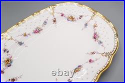 Royal Crown Derby Royal Antoinette 15 Serving Platter 2nd Quality