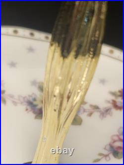 Royal Crown Derby Royal Antoinette 3 Tier Tidbit Cake Stand Extra Nice